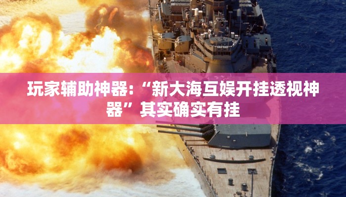 玩家辅助神器:“新大海互娱开挂透视神器”其实确实有挂 玩家辅助神器:“新大海互娱开挂透视神器”其实确实有挂