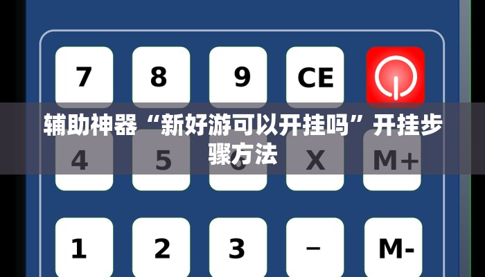 辅助神器“新好游可以开挂吗”开挂步骤方法